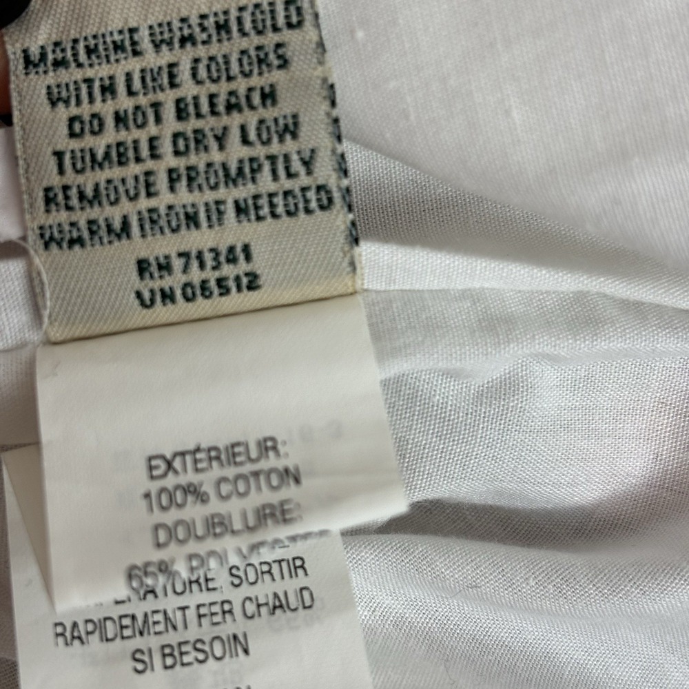 LL‎ Bean Madras Plaid Dress 6P Patchwork Preppy New England Old Money Coastal - Picture 4 of 10